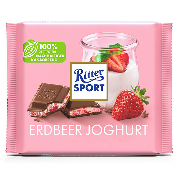 Ritter SPORT Erdbeer Jogurt 100 g